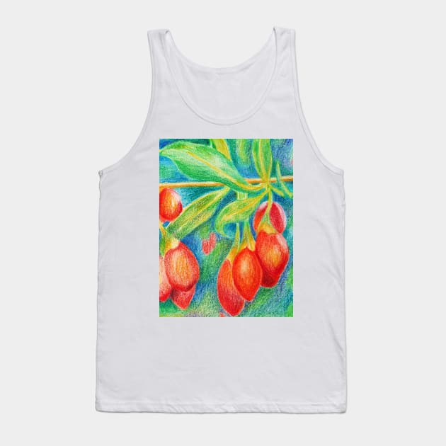 goji berries Tank Top by terezadelpilar